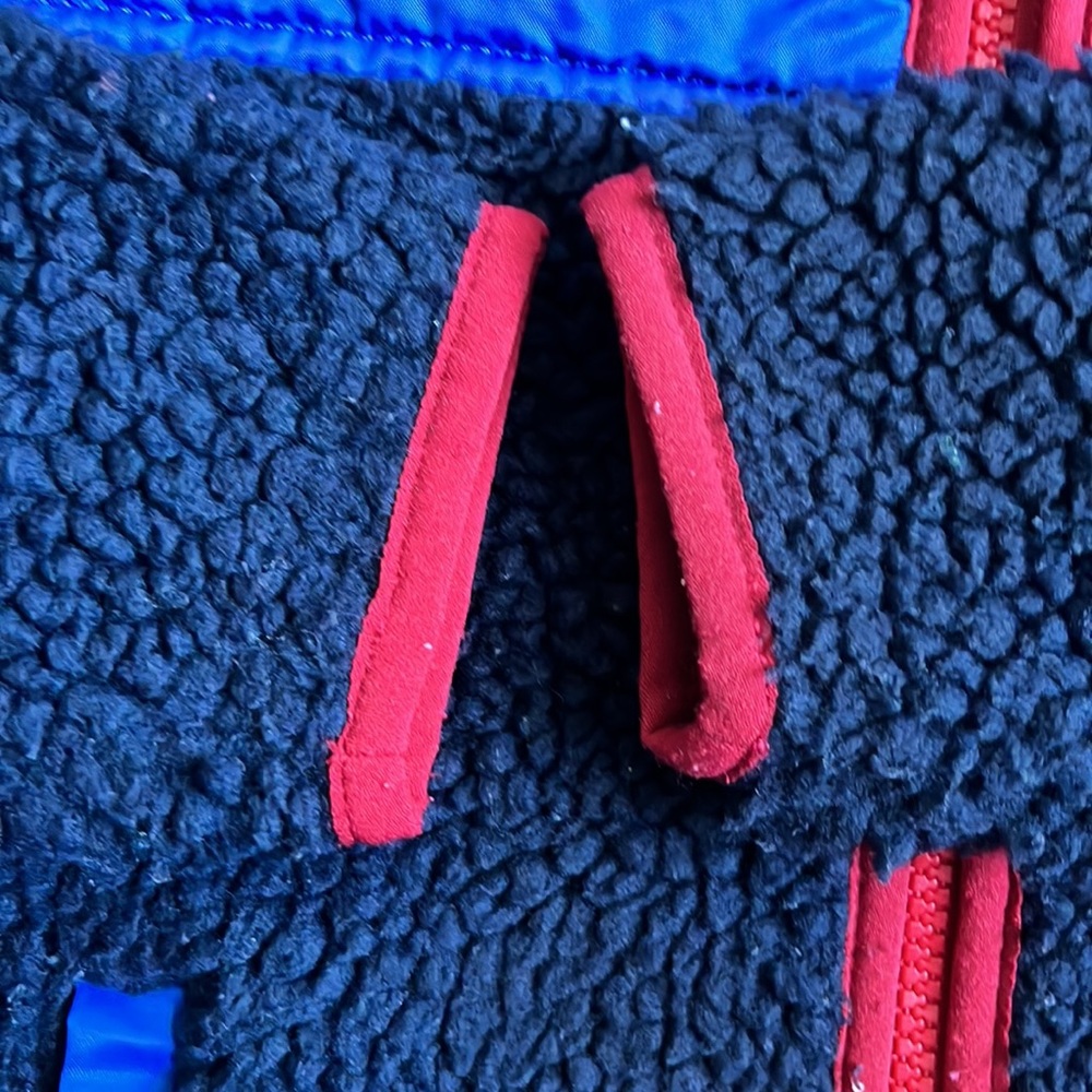 JCrew crewcuts zip-up fleece jacket size 6-7 yr old - Picture 4 of 7